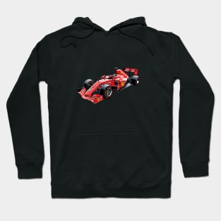 Red Formula 1 Car Hoodie